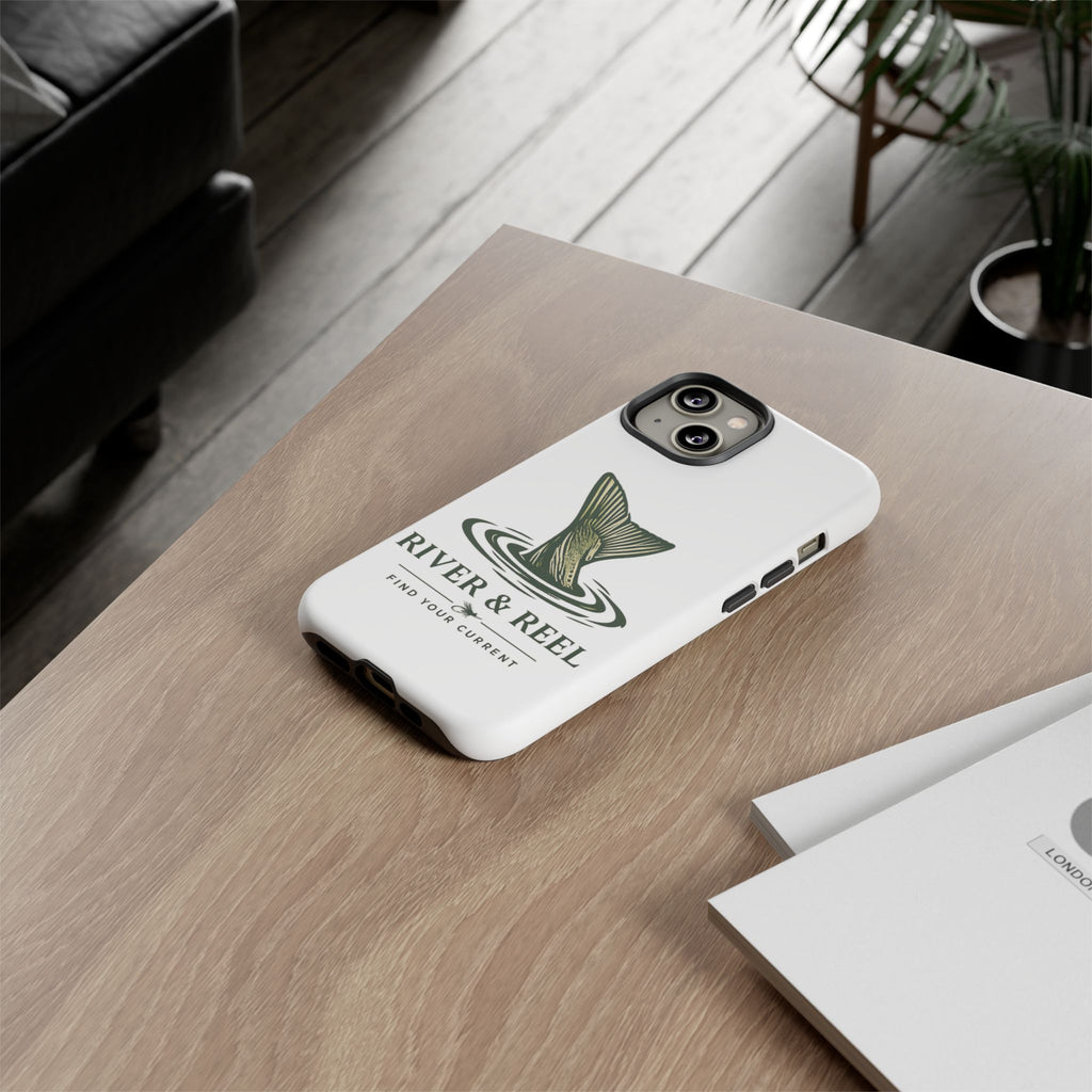 Phone Case — River & Reel 'Find Your Current' Fishing Phone Case
