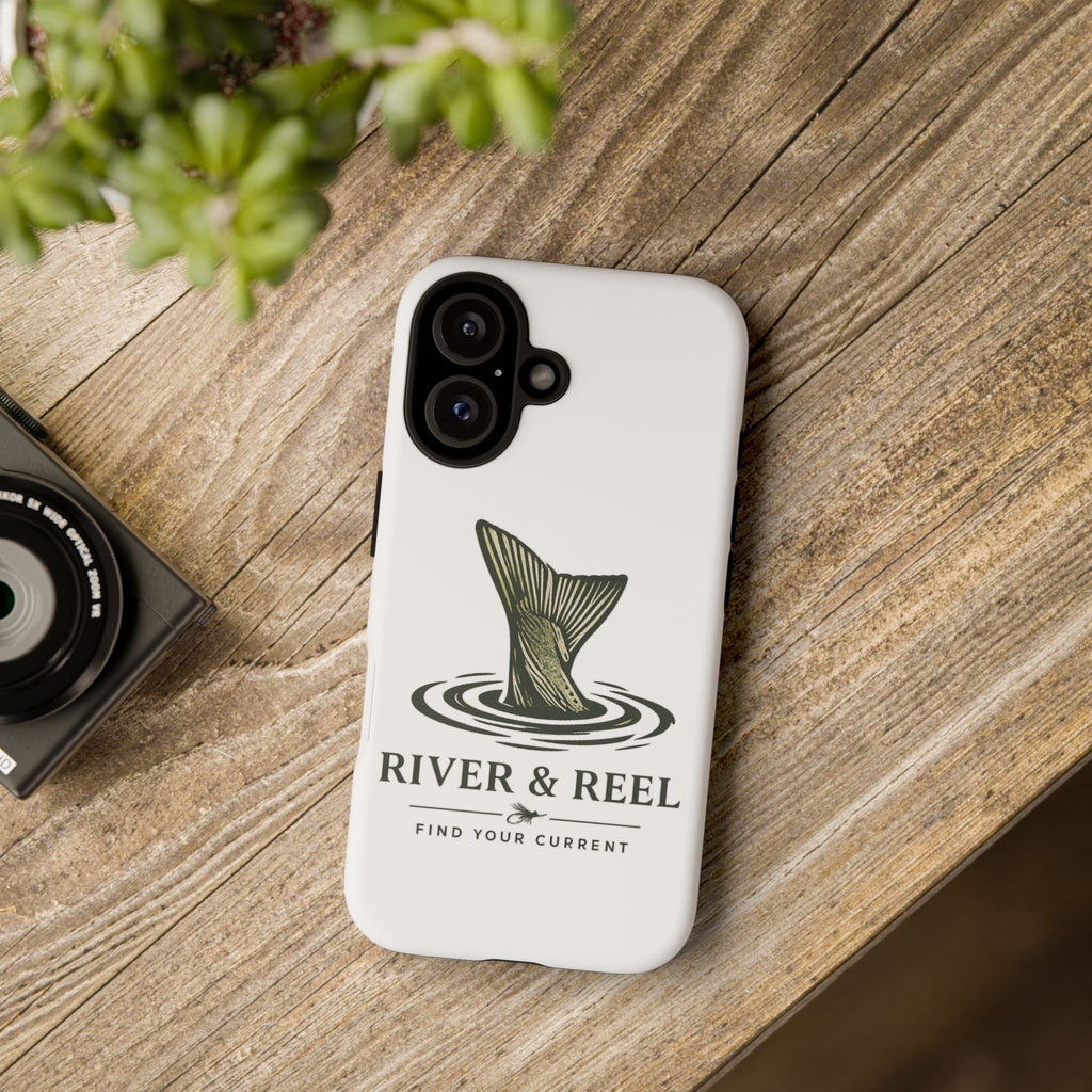 Phone Case — River & Reel 'Find Your Current' Fishing Phone Case