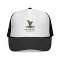 River & Reel Trucker Cap — Fishing Patch Mesh Hat