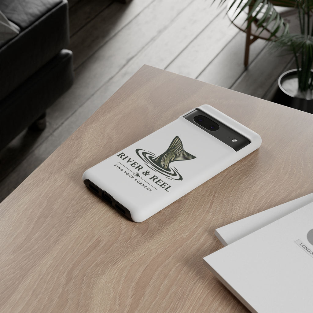 Phone Case — River & Reel 'Find Your Current' Fishing Phone Case