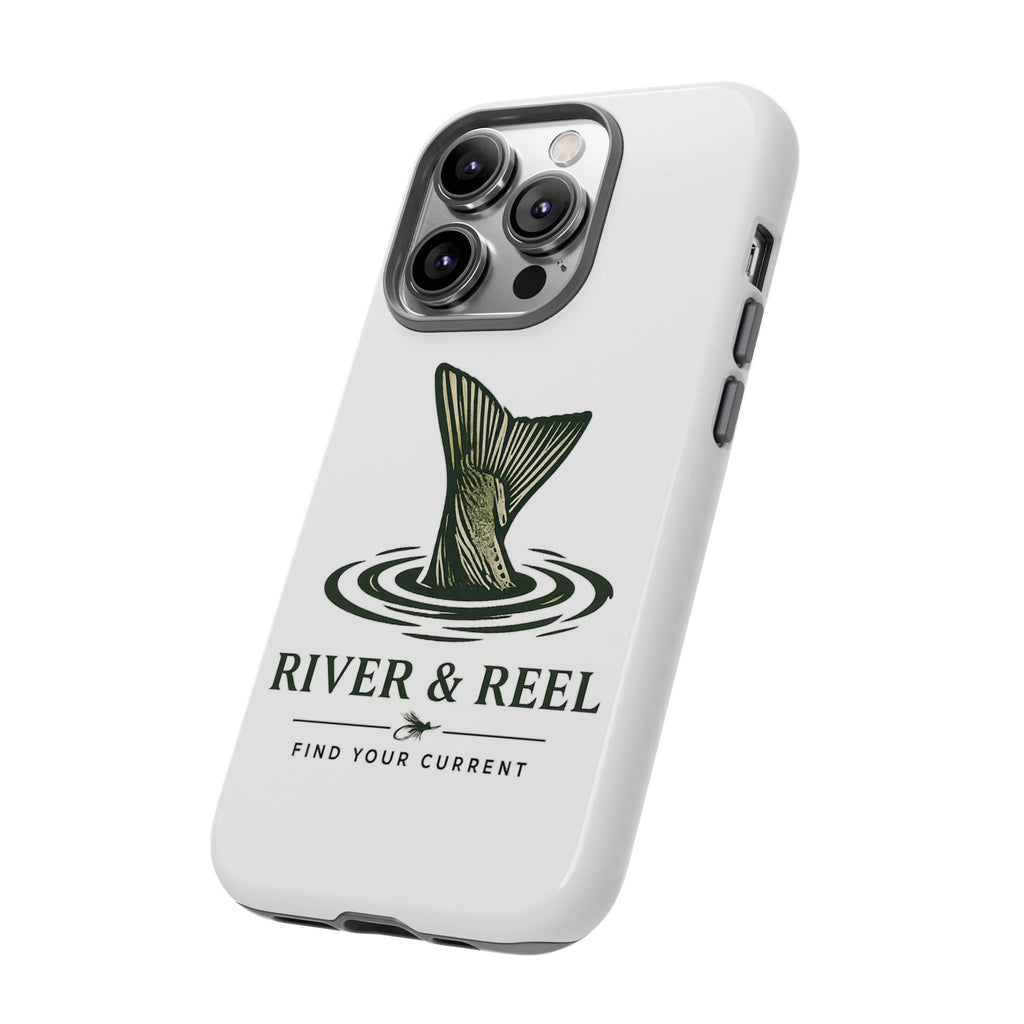 Phone Case — River & Reel 'Find Your Current' Fishing Phone Case