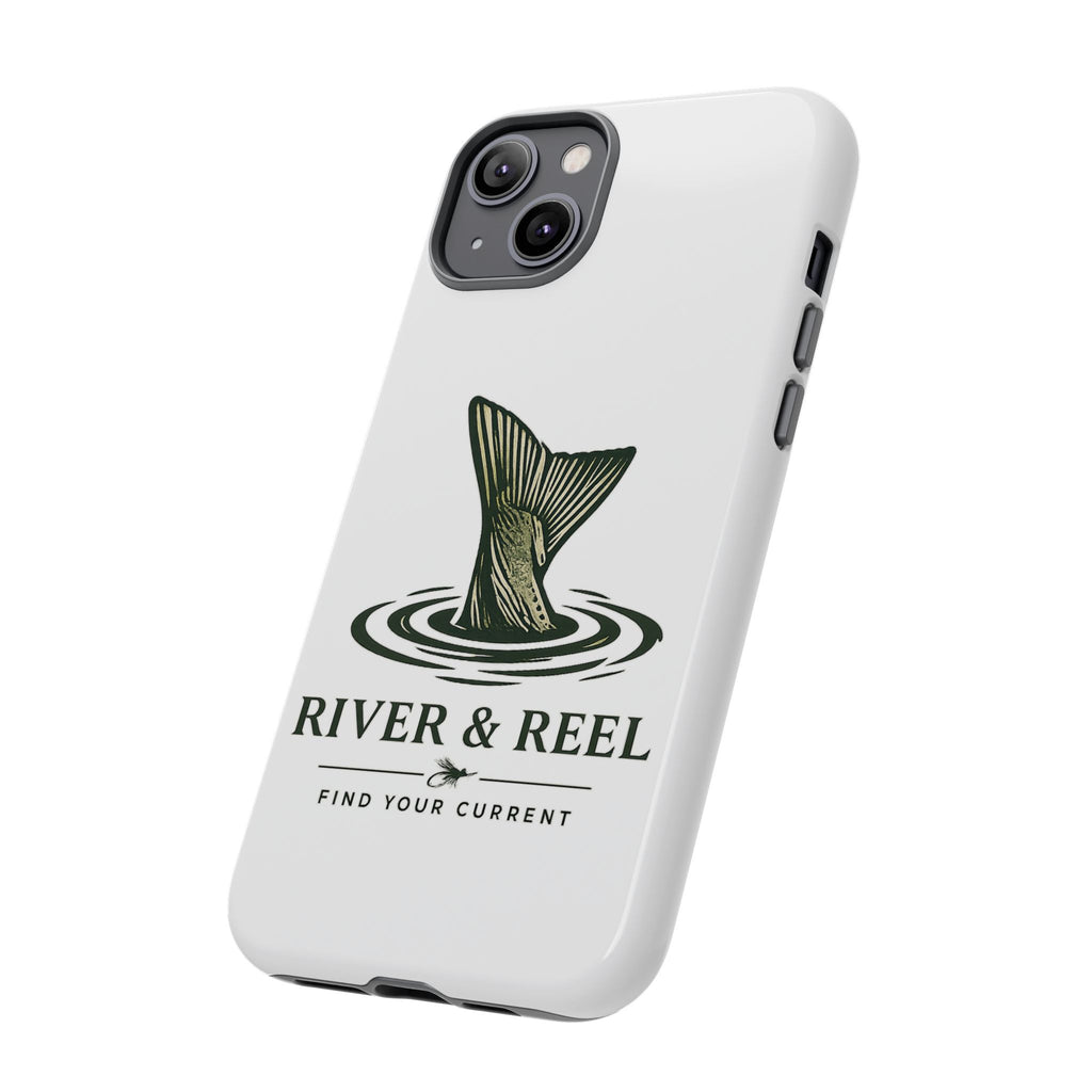 Phone Case — River & Reel 'Find Your Current' Fishing Phone Case
