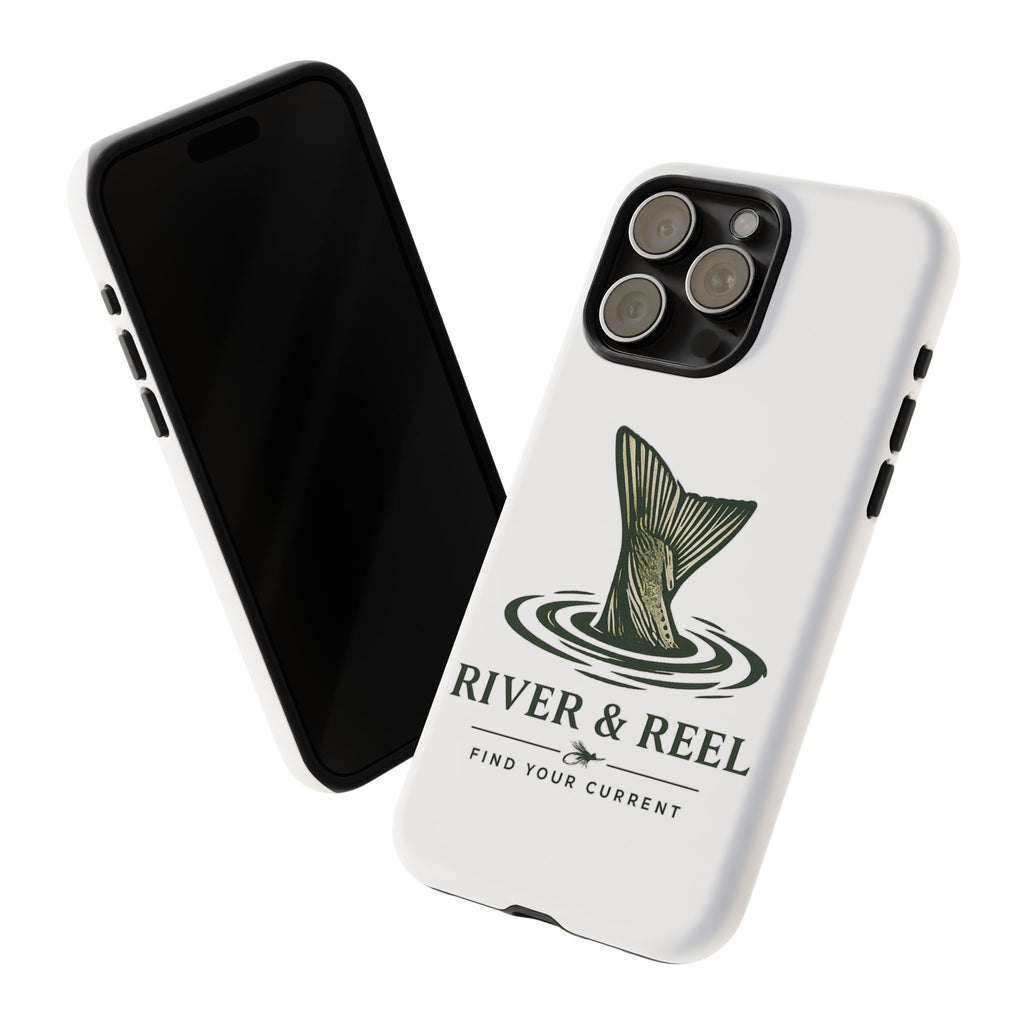 Phone Case — River & Reel 'Find Your Current' Fishing Phone Case
