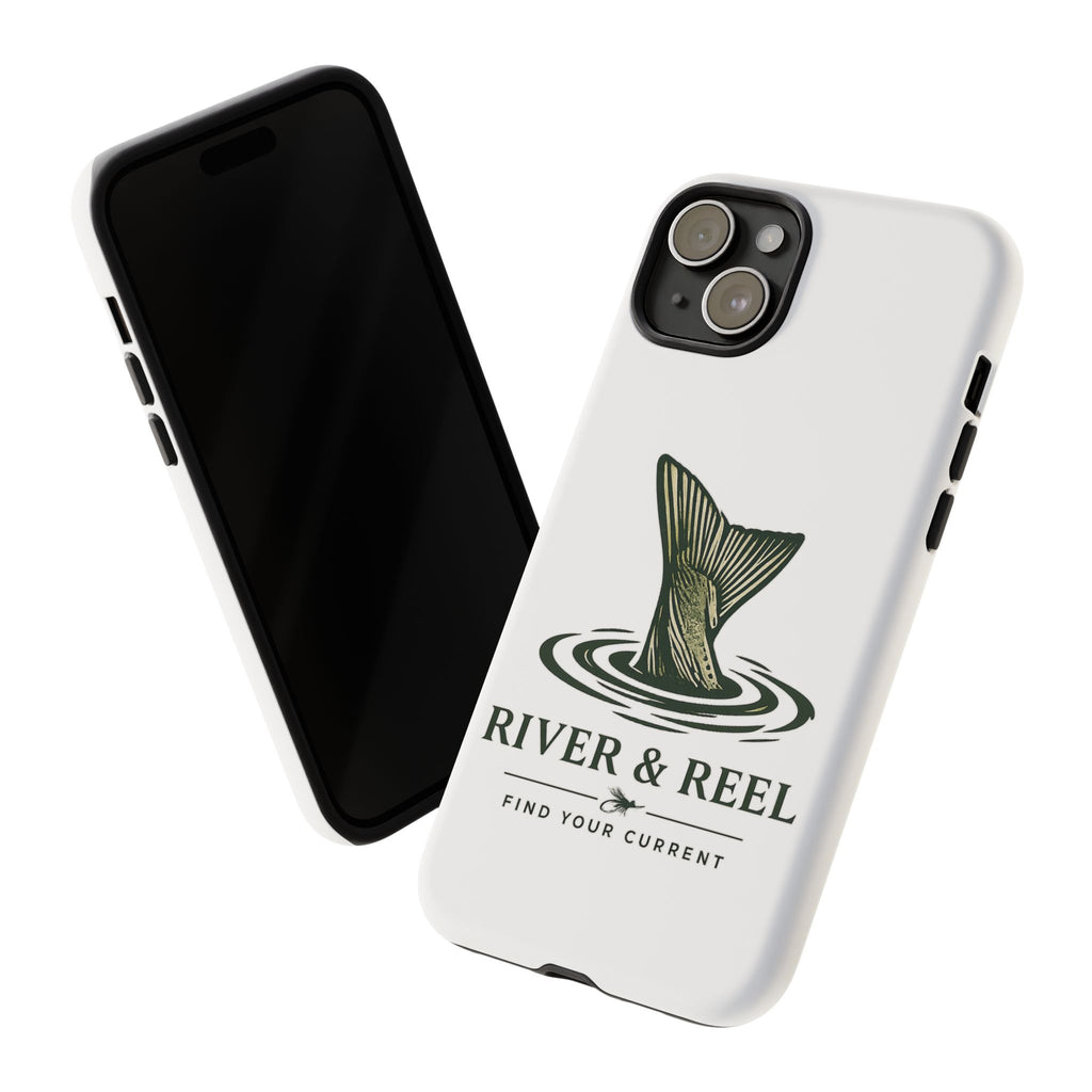 Phone Case — River & Reel 'Find Your Current' Fishing Phone Case