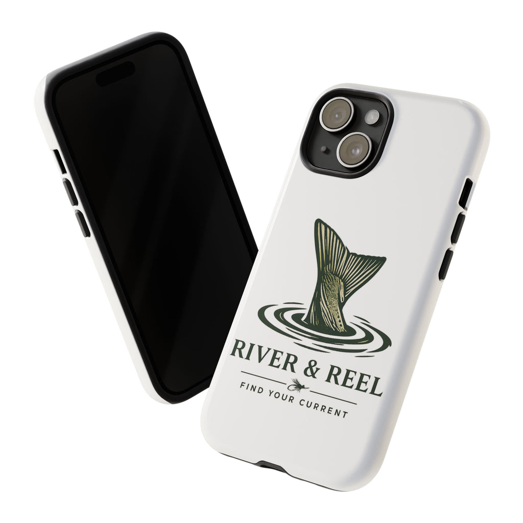 Phone Case — River & Reel 'Find Your Current' Fishing Phone Case