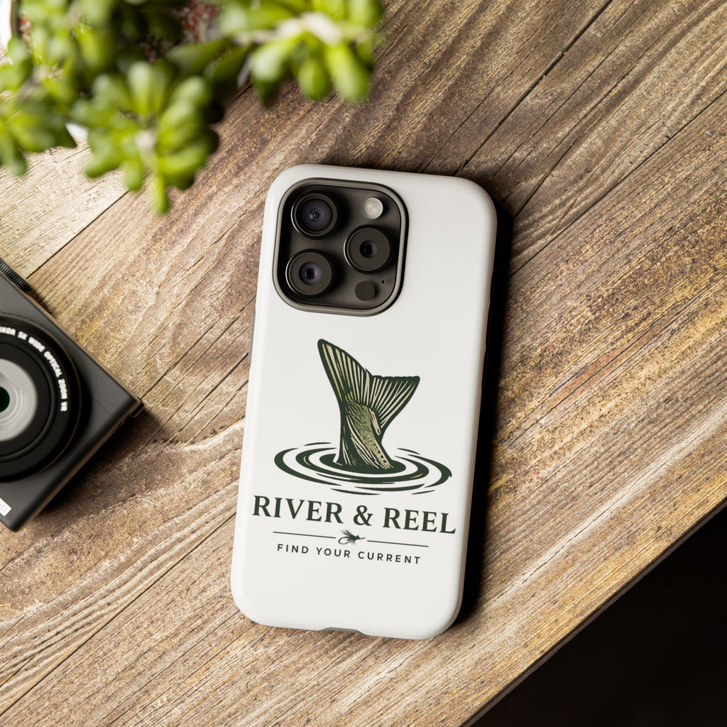 Phone Case — River & Reel 'Find Your Current' Fishing Phone Case