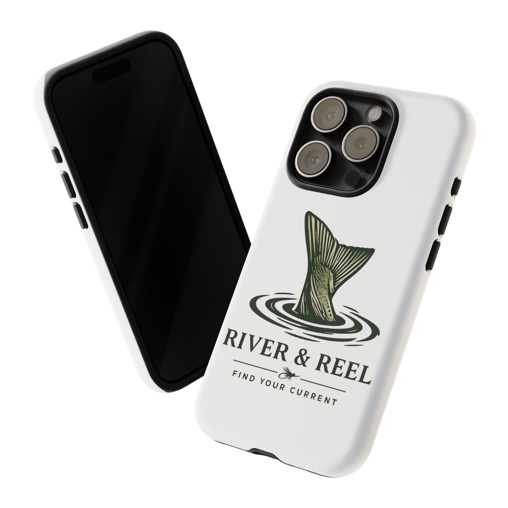 Phone Case — River & Reel 'Find Your Current' Fishing Phone Case
