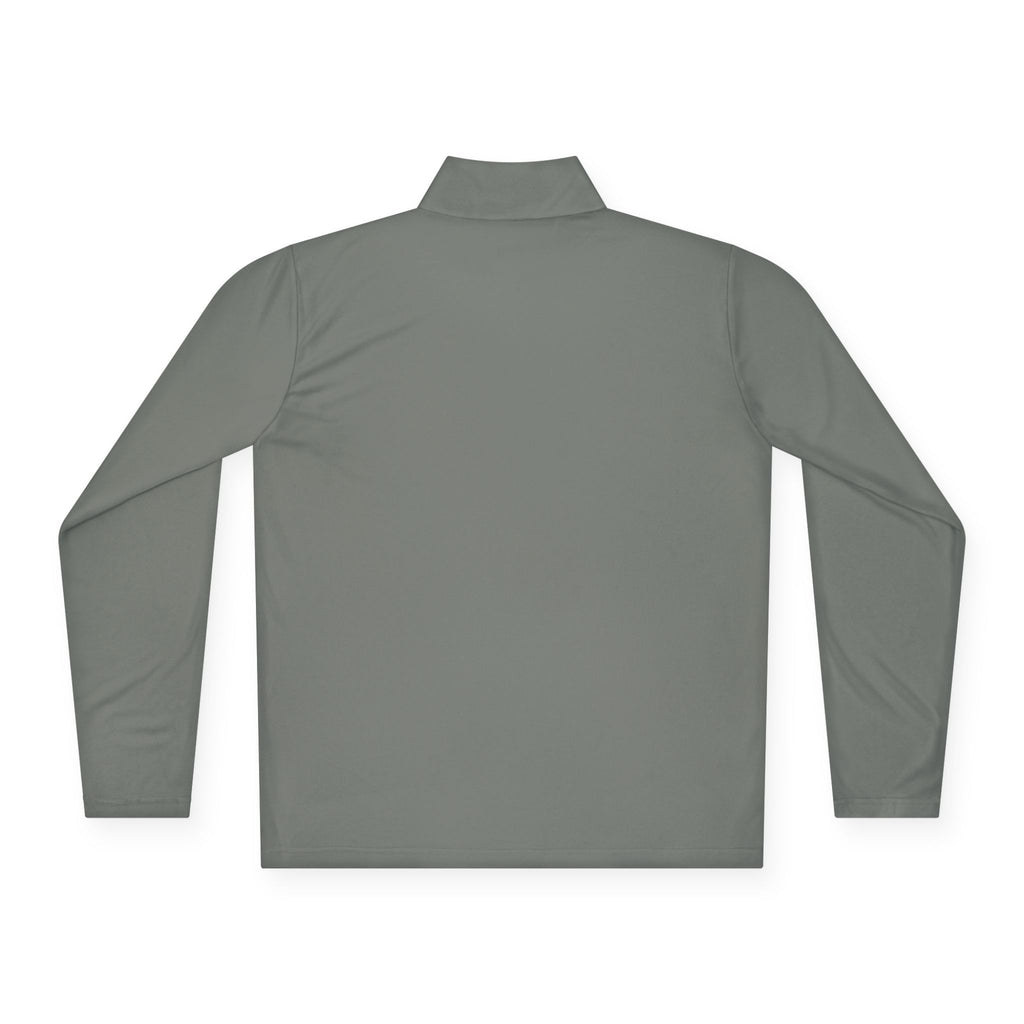 Quarter-Zip Pullover — Brewed Right Coffee Logo