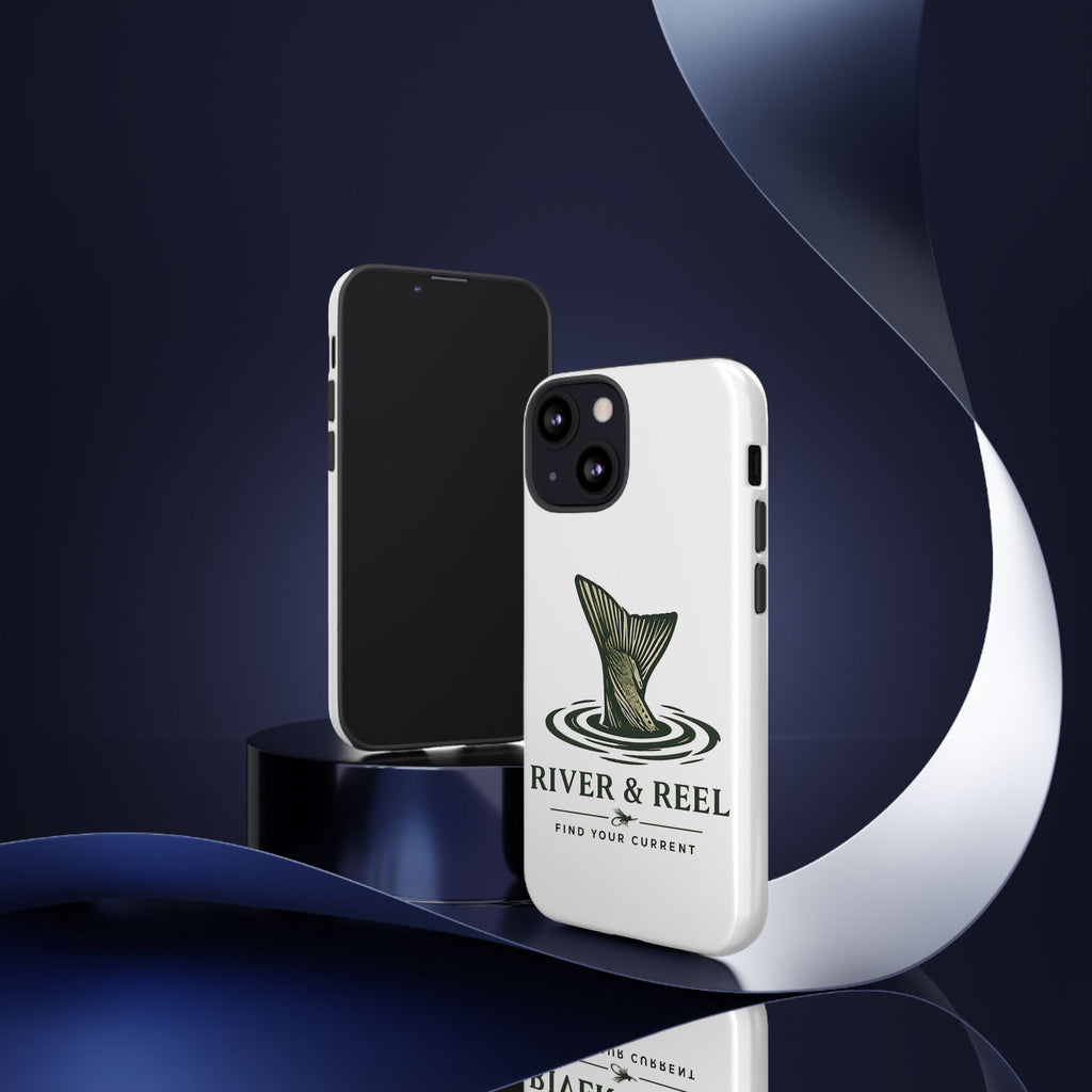 Phone Case — River & Reel 'Find Your Current' Fishing Phone Case