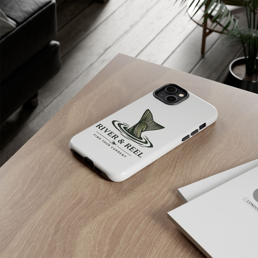 Phone Case — River & Reel 'Find Your Current' Fishing Phone Case