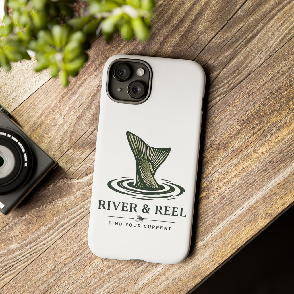 Phone Case — River & Reel 'Find Your Current' Fishing Phone Case