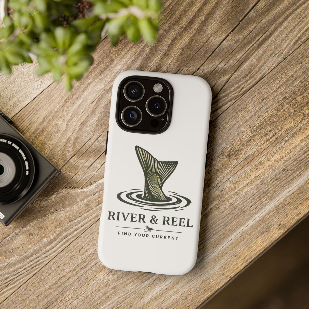 Phone Case — River & Reel 'Find Your Current' Fishing Phone Case