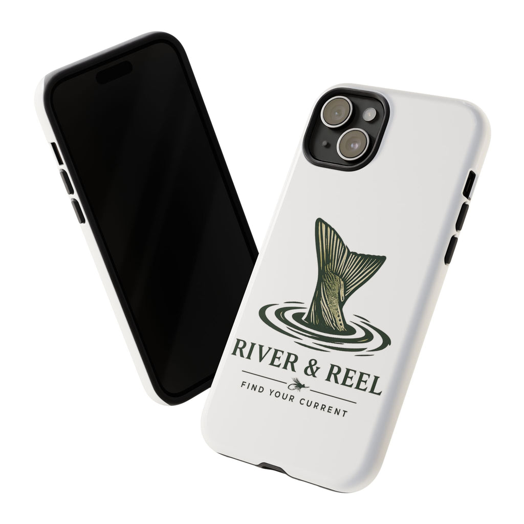 Phone Case — River & Reel 'Find Your Current' Fishing Phone Case