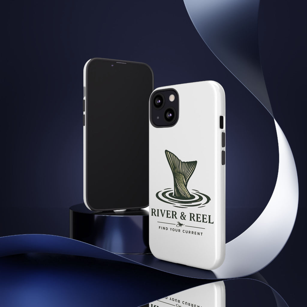 Phone Case — River & Reel 'Find Your Current' Fishing Phone Case