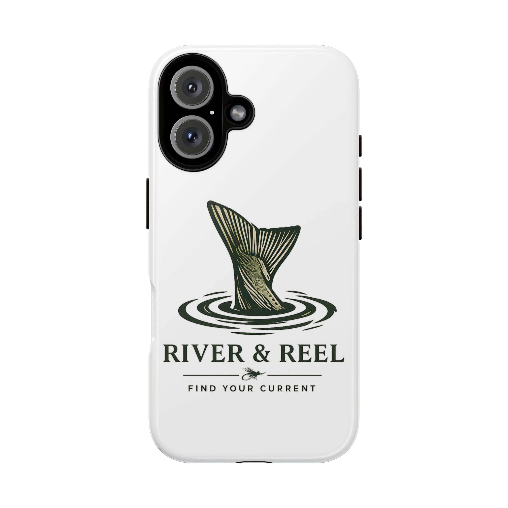 Phone Case — River & Reel 'Find Your Current' Fishing Phone Case