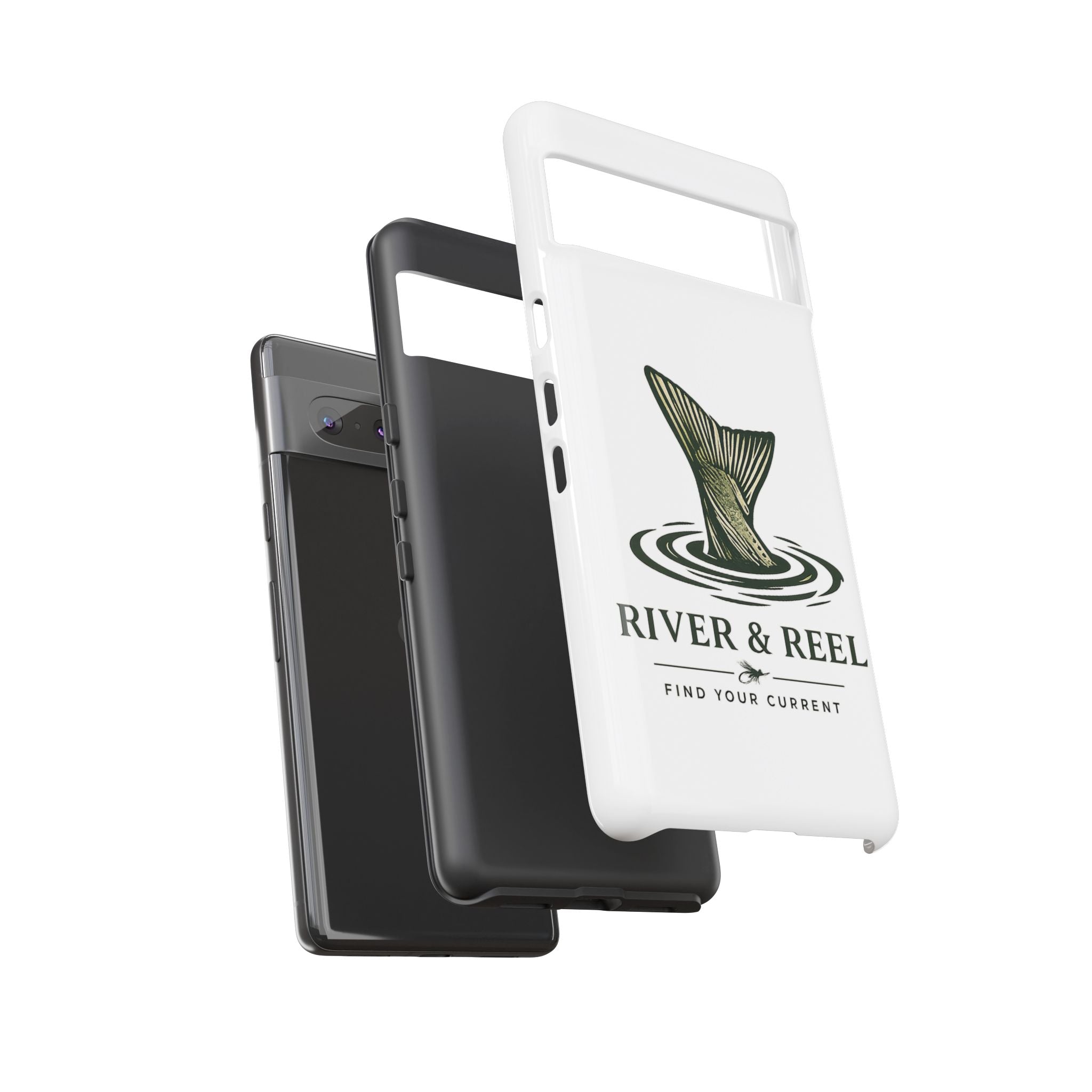 Phone Case — River & Reel 'Find Your Current' Fishing Phone Case