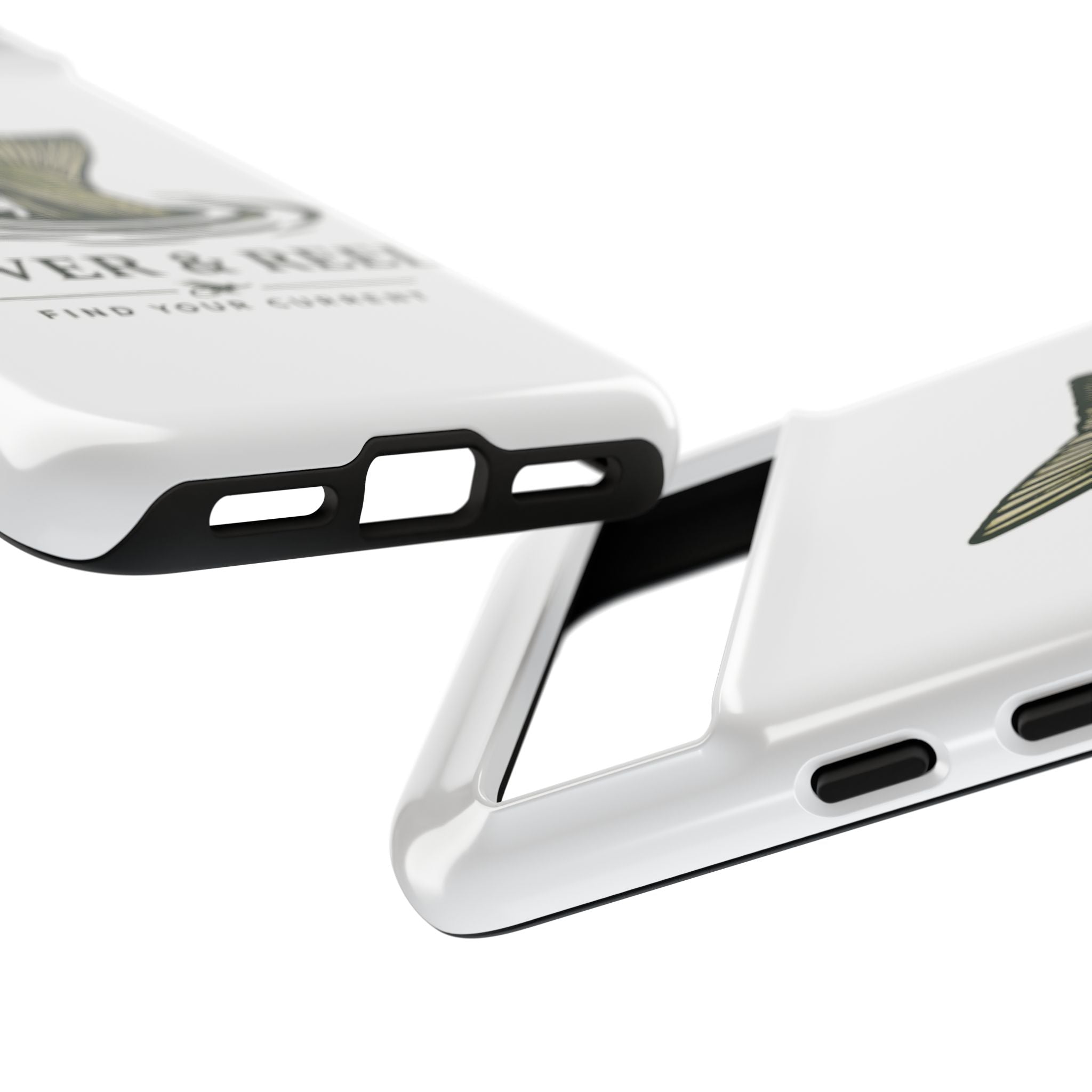 Phone Case — River & Reel 'Find Your Current' Fishing Phone Case