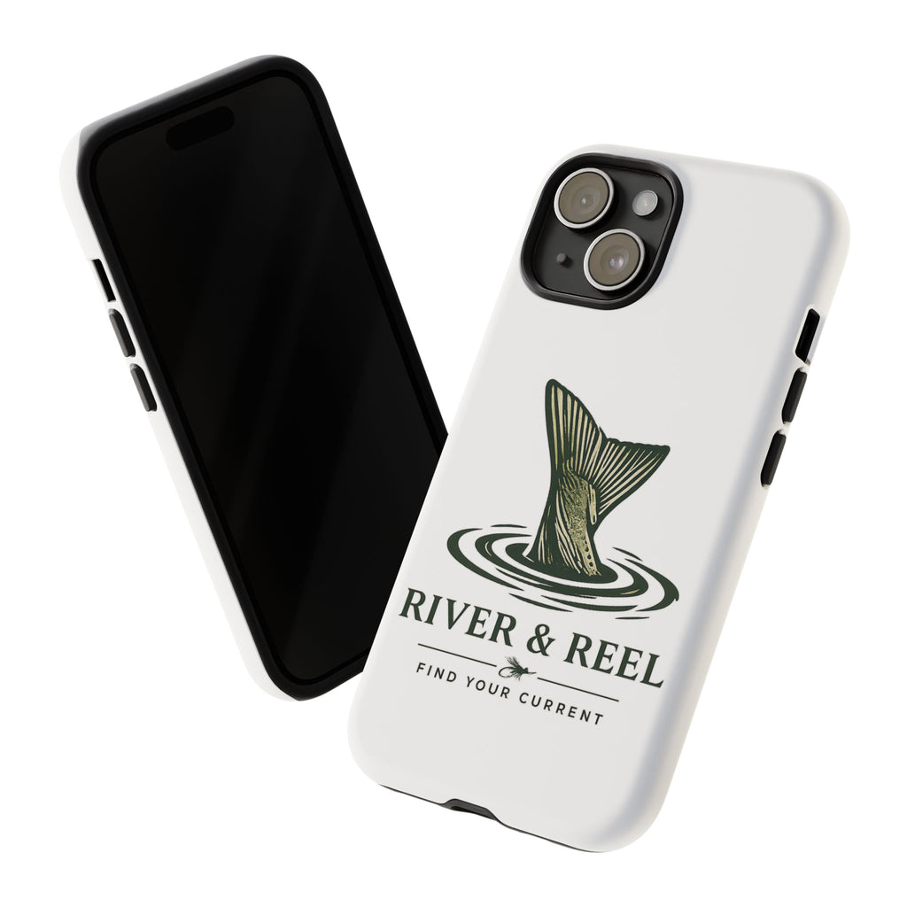 Phone Case — River & Reel 'Find Your Current' Fishing Phone Case