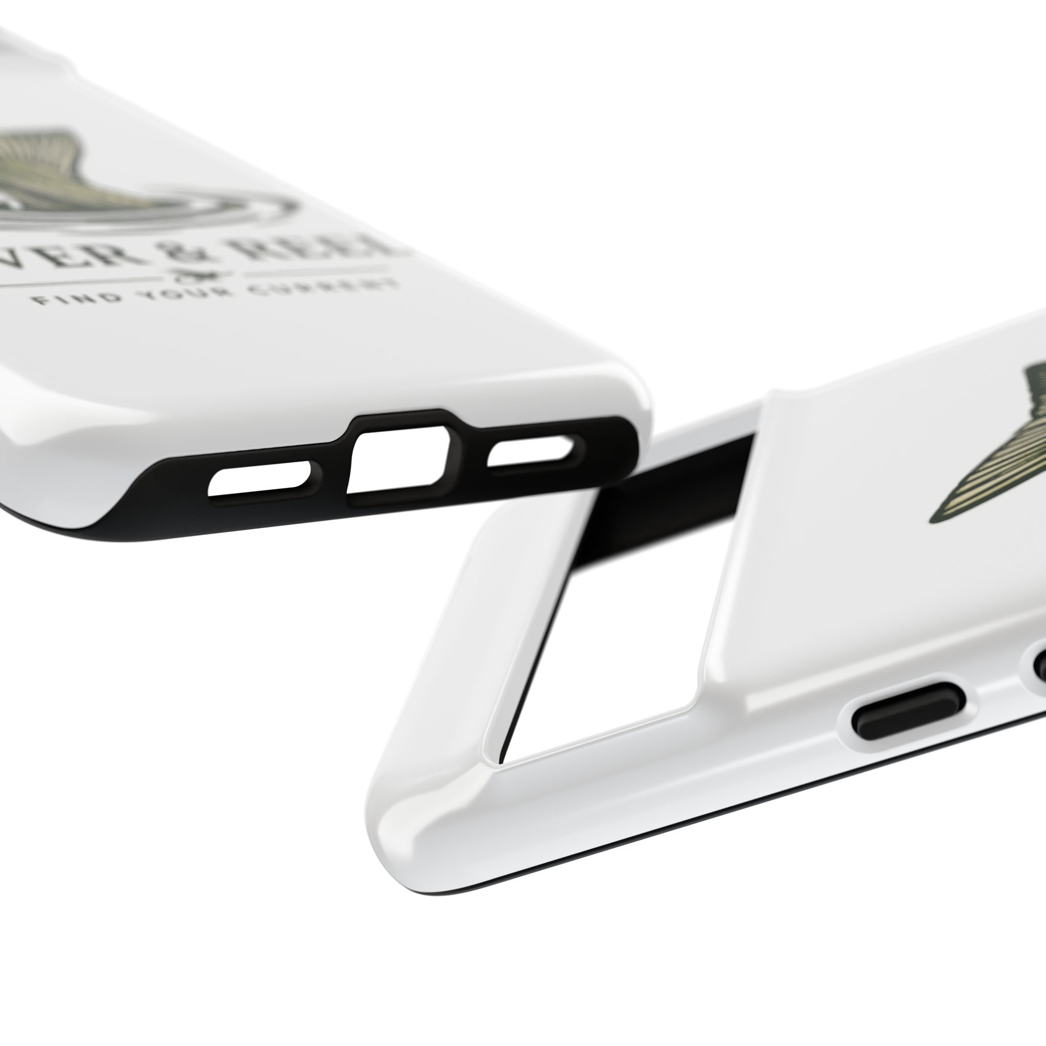 Phone Case — River & Reel 'Find Your Current' Fishing Phone Case
