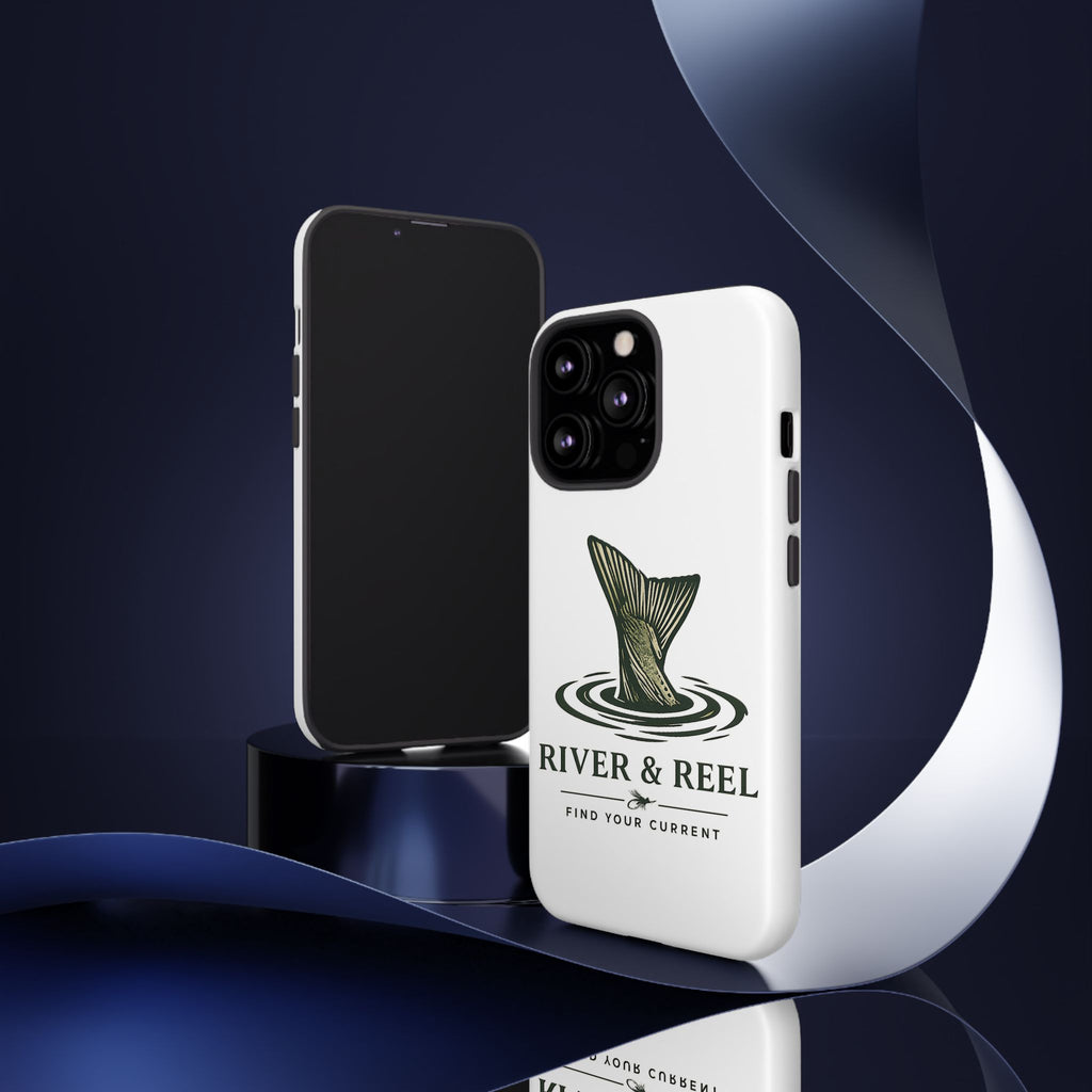 Phone Case — River & Reel 'Find Your Current' Fishing Phone Case