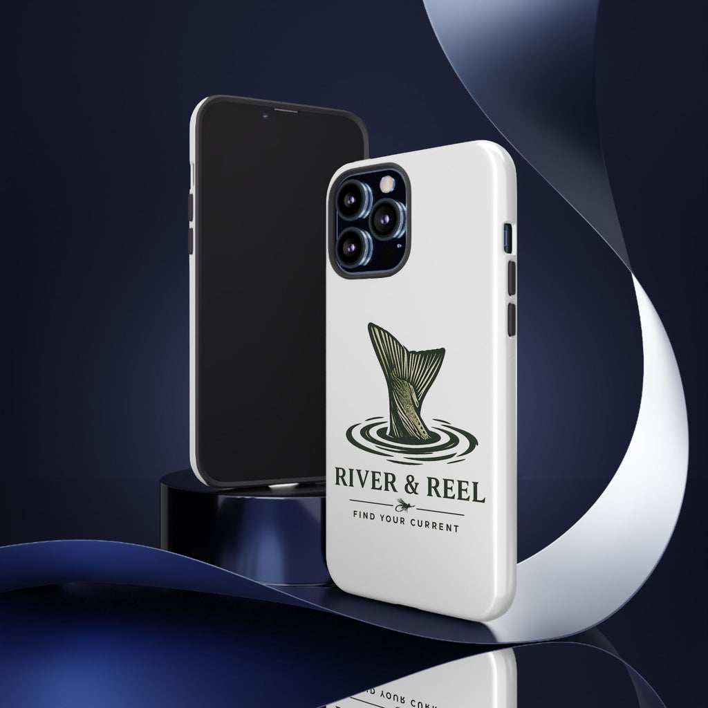 Phone Case — River & Reel 'Find Your Current' Fishing Phone Case