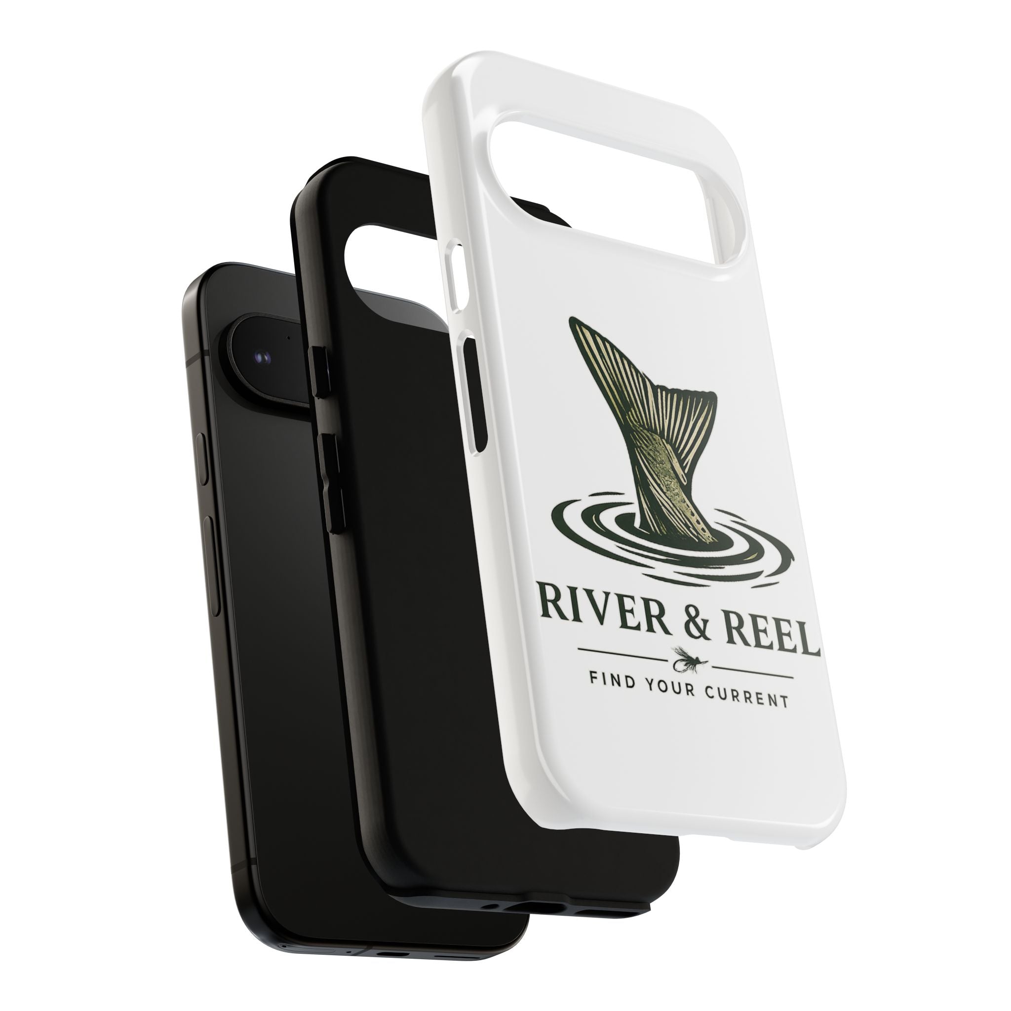 Phone Case — River & Reel 'Find Your Current' Fishing Phone Case