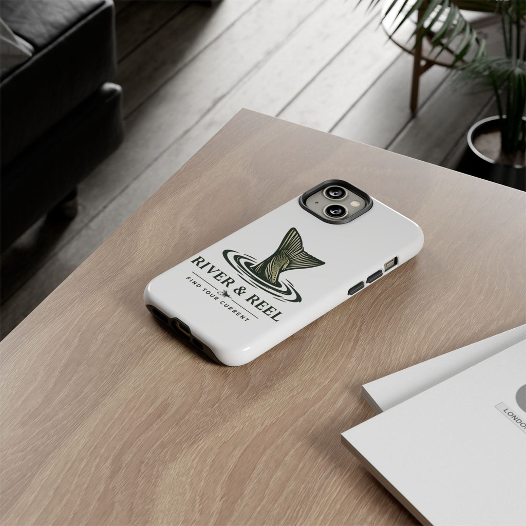 Phone Case — River & Reel 'Find Your Current' Fishing Phone Case