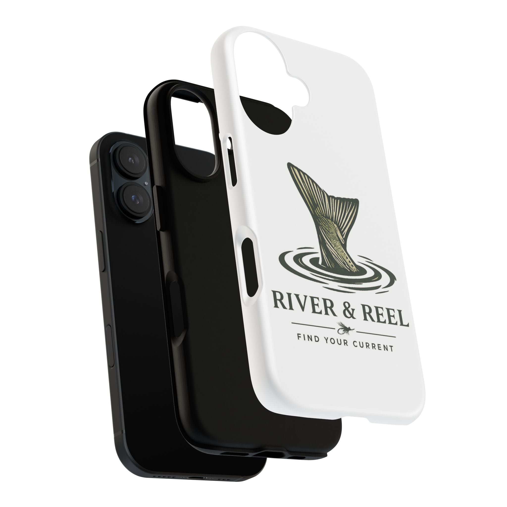 Phone Case — River & Reel 'Find Your Current' Fishing Phone Case